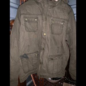 Old Navy Olive Utility Jacket